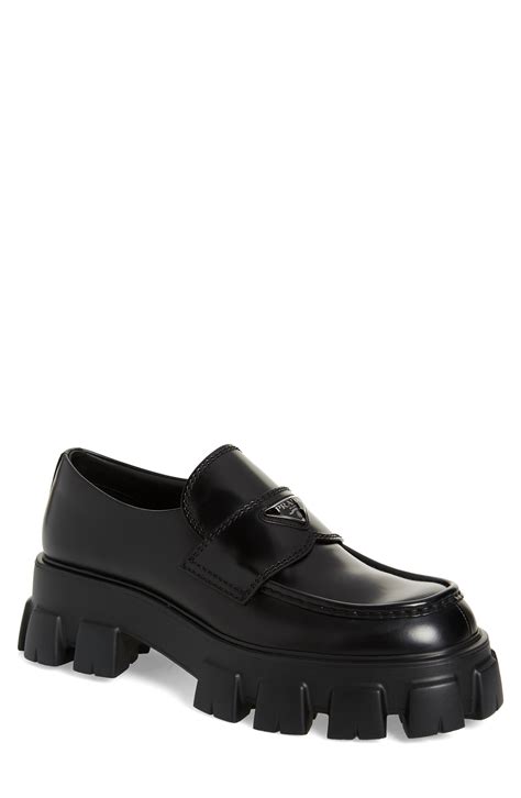 prada thick sole shoes|prada shoes.